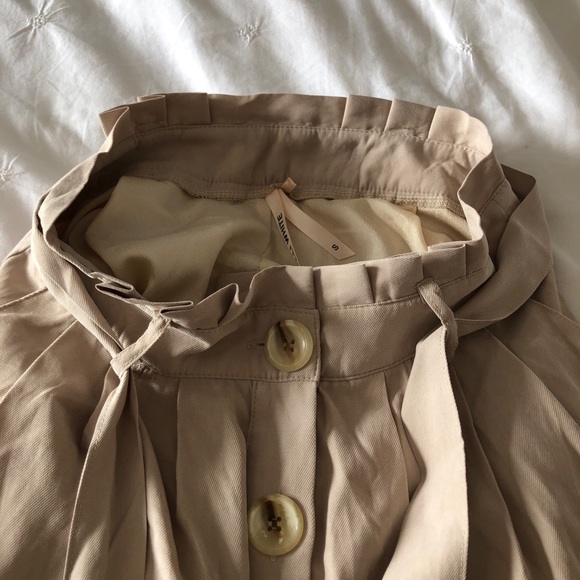 Beige midi skirt - Picture 3 of 3